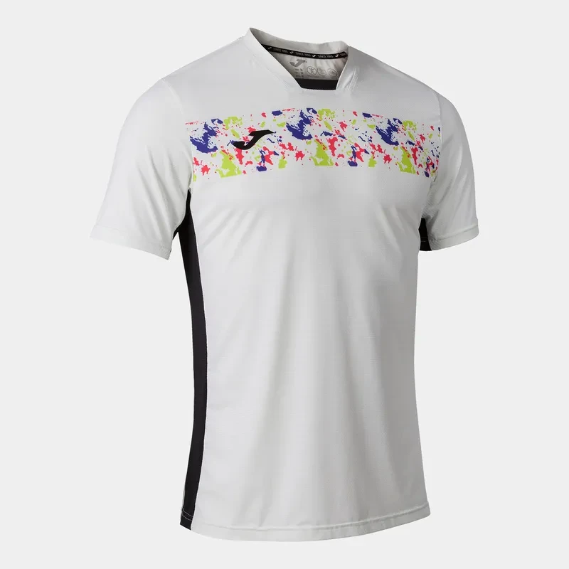 Camiseta Challenge Branco Manga Curta Masculino Joma