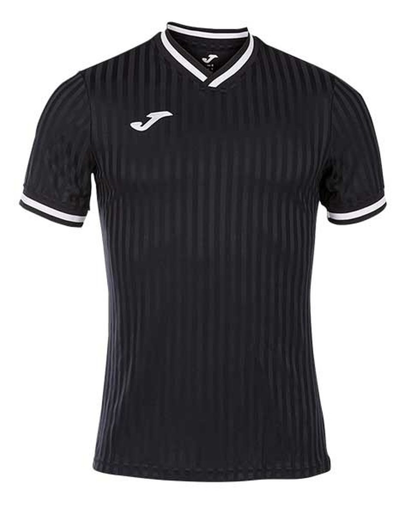 Camiseta Toletum III Preto Manga Curta Masculino Joma