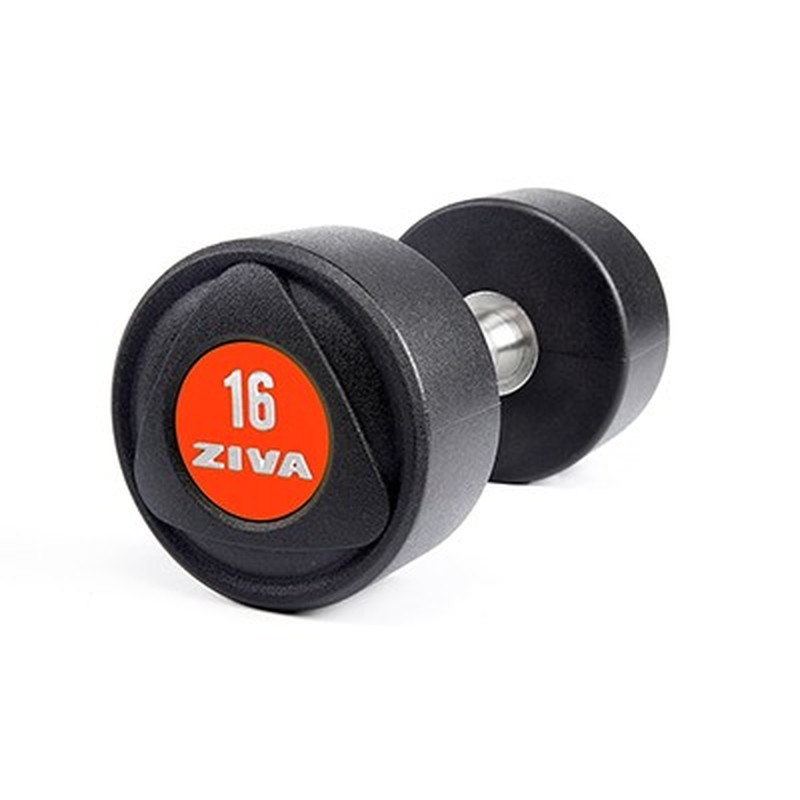 Dumbbell New SL18 3.0 PU Inox Vermelho