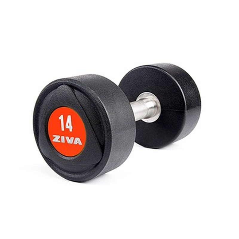 Dumbbell New SL18 3.0 PU Inox Vermelho