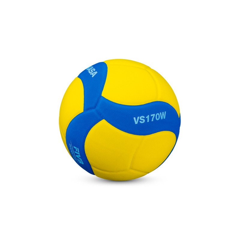 Bola De Voleibol Infantil VS170W-Y-Bl CBV Logo Em Eva Laminado Mikasa