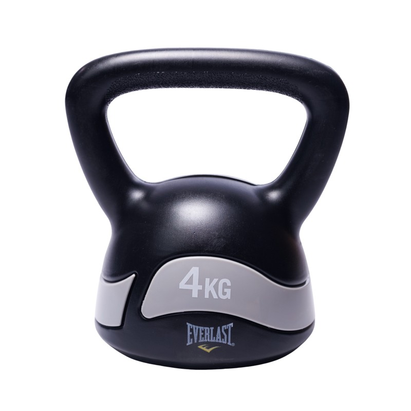 Kettlebell Preto e Cinza Everlast