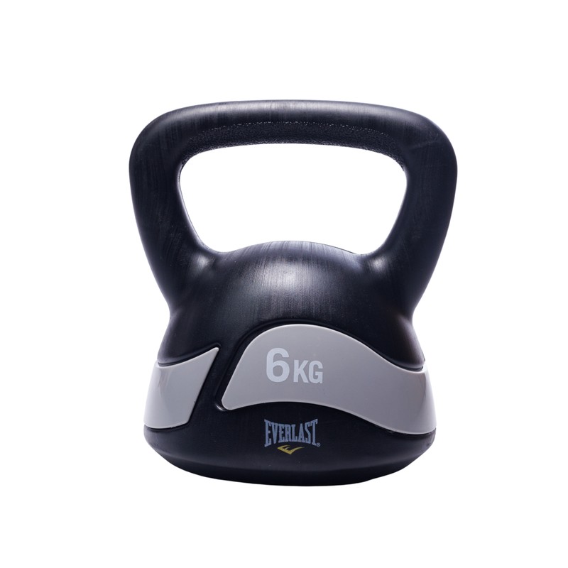 Kettlebell Preto e Cinza Everlast