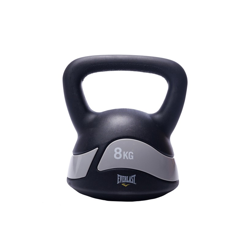 Kettlebell Preto e Cinza Everlast