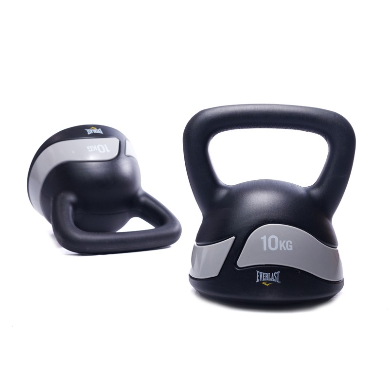 Kettlebell Preto e Cinza Everlast