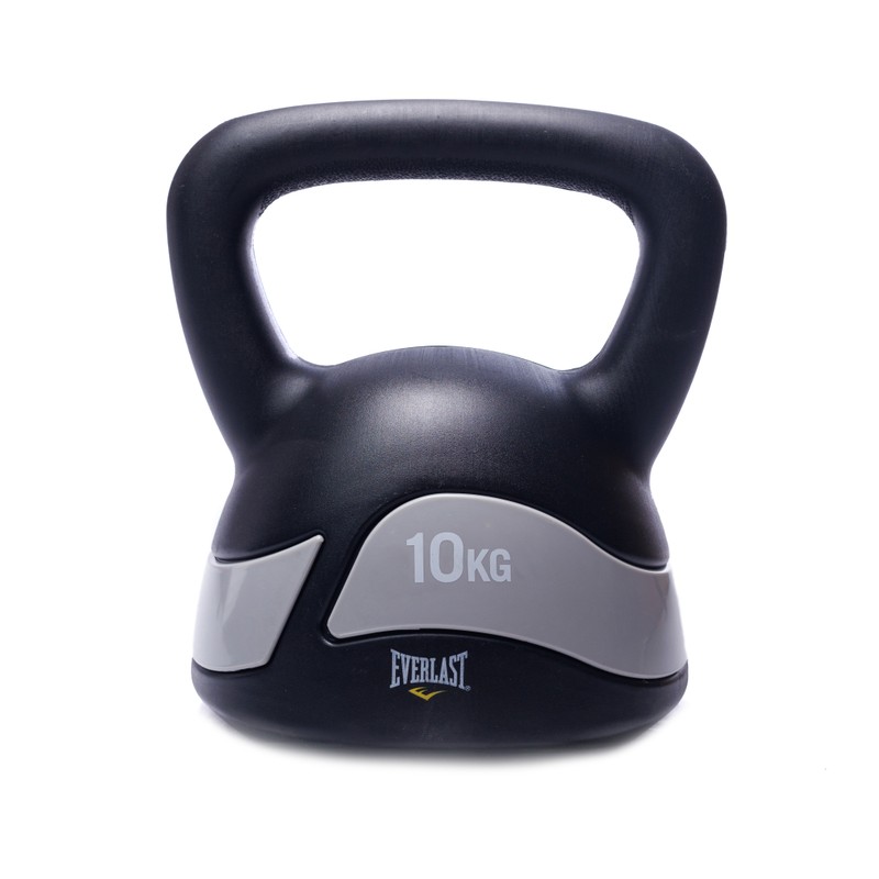 Kettlebell Preto e Cinza Everlast