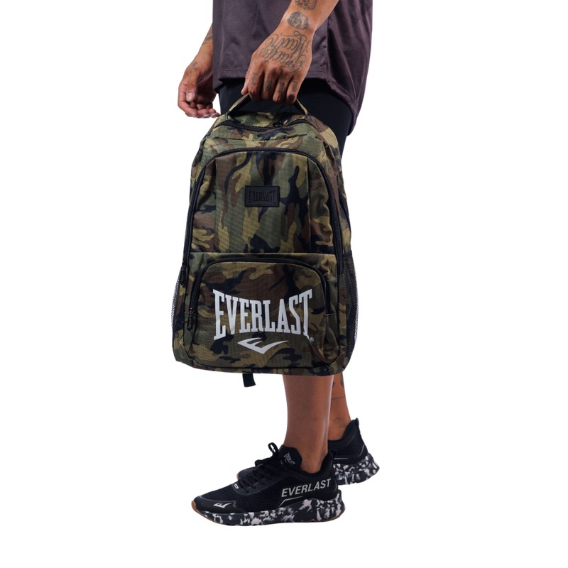 Mochila Army Camuflada Everlast Verde