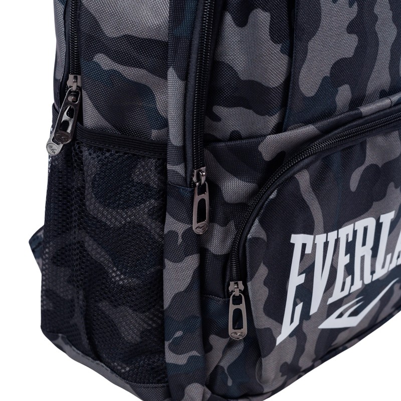 Mochila Army Camuflada Everlast Cinza