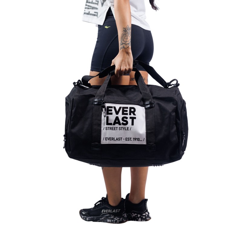 Bolsa de Viagem Esportiva Workout Everlast Preto