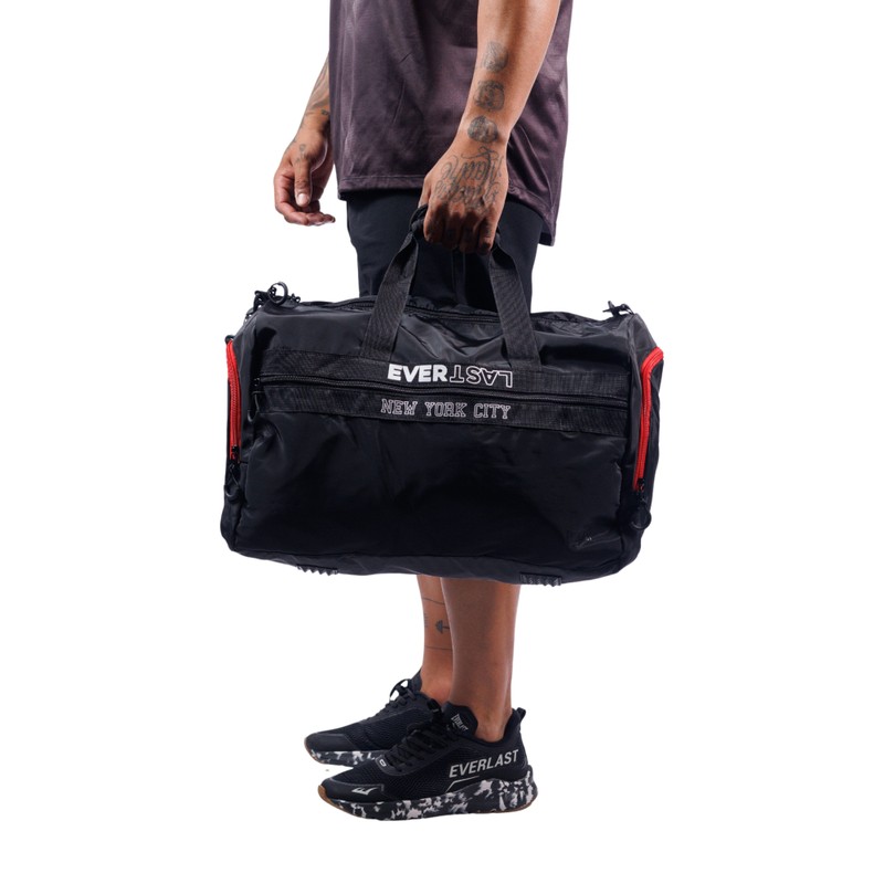 Bolsa de Viagem Esportiva Gymclub  Everlast Preto