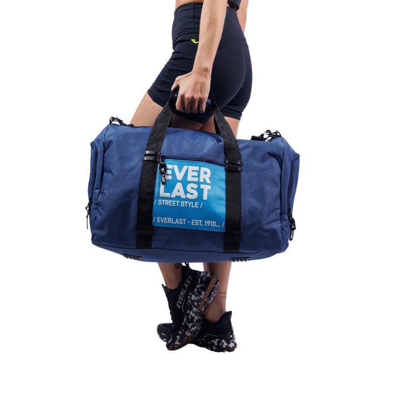 Bolsa de Viagem Esportiva Workout Everlast Azul