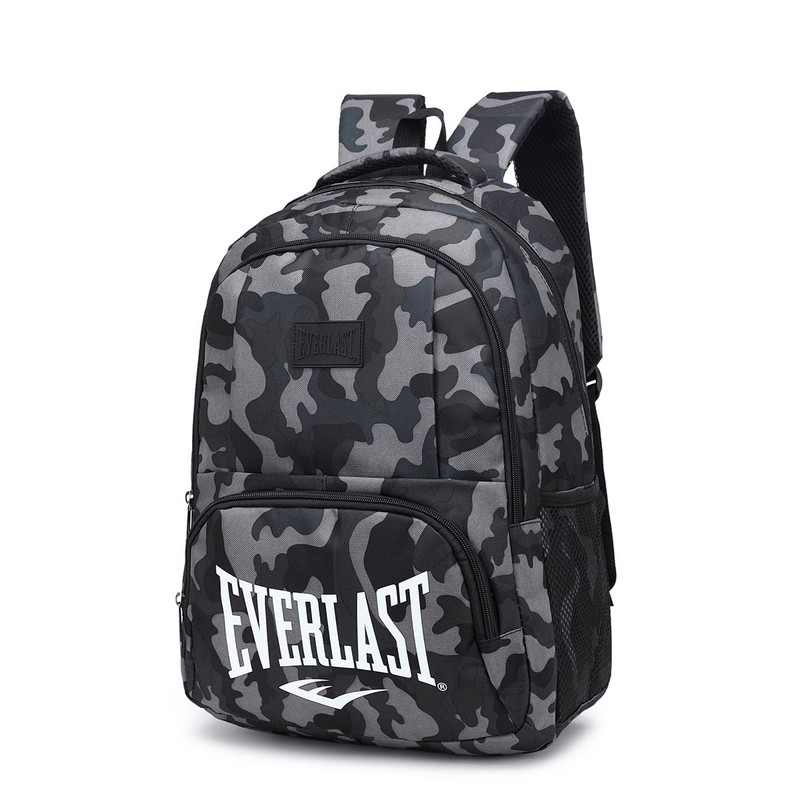 Mochila Army Camuflada Everlast Cinza