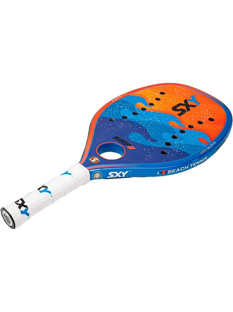 Raquete Beach Tennis  Sirf Azul e Laranja  Sexy Brand