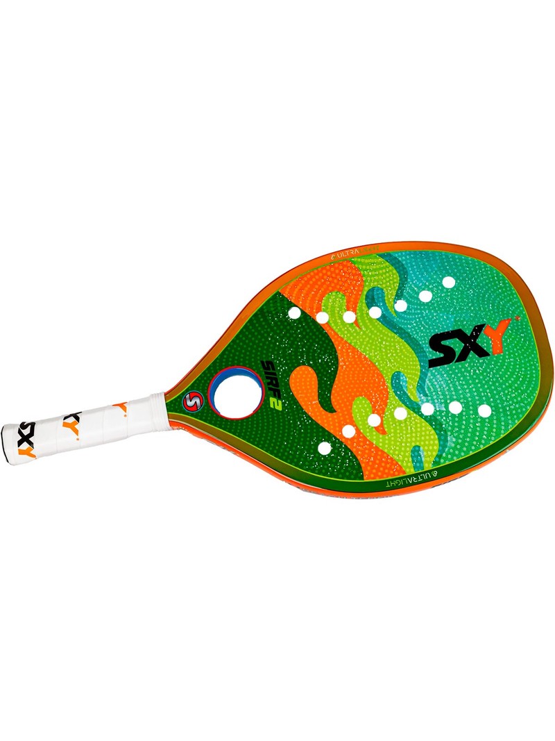 Raquete Beach Tennis  Sirf Verde. E Laranja Sexy Brand