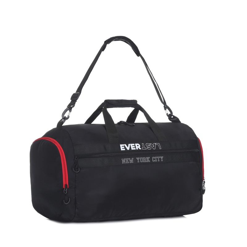 Bolsa de Viagem Esportiva Gymclub  Everlast Preto