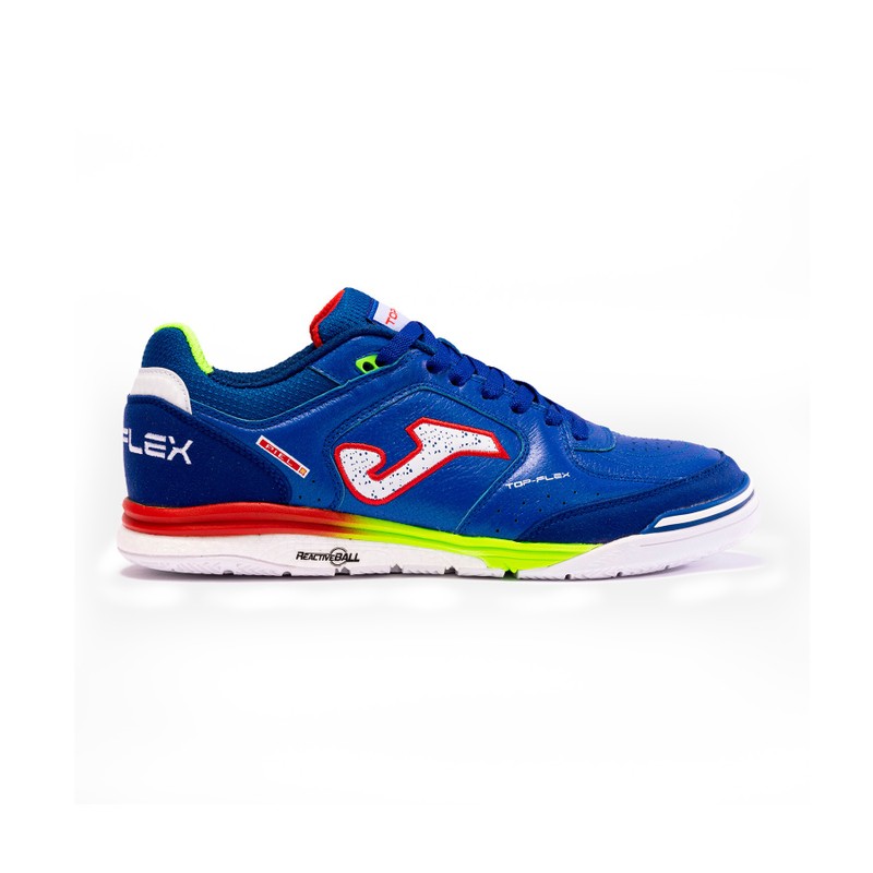 Chuteira Top Flex Rebound Indoor Azul Royal E Marinho Joma