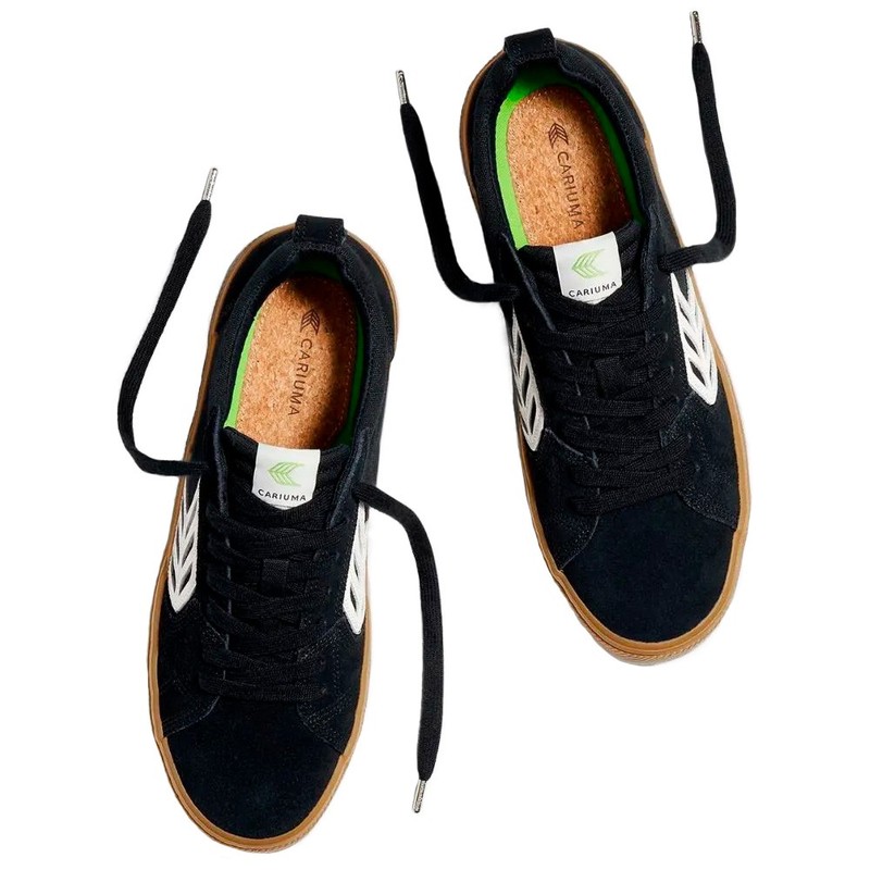 Tênis Catiba Pro Low All Black Gum Ivory Cariuma