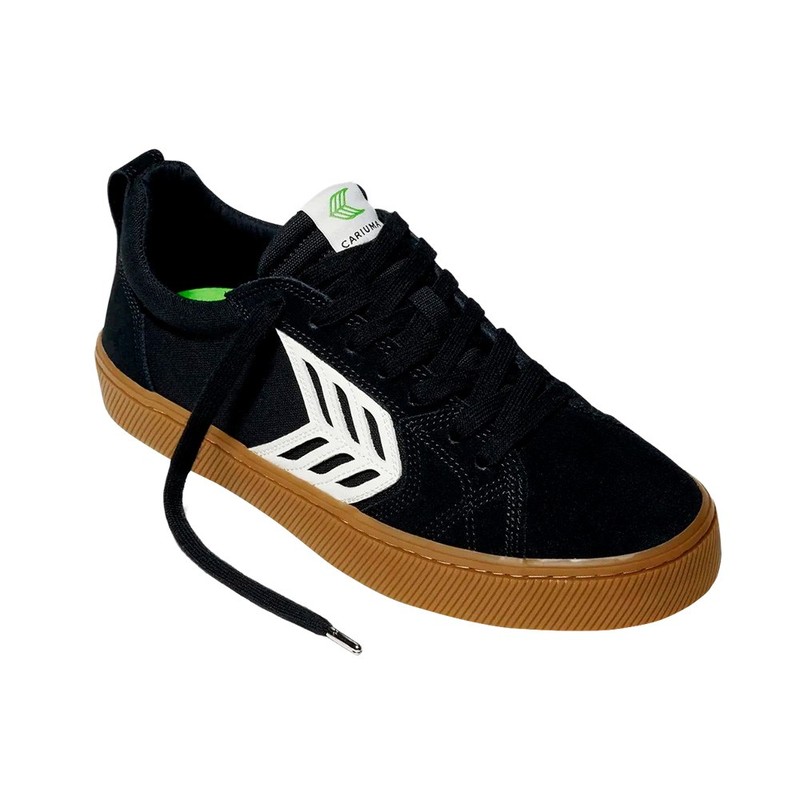 Tênis Catiba Pro Low All Black Gum Ivory Cariuma