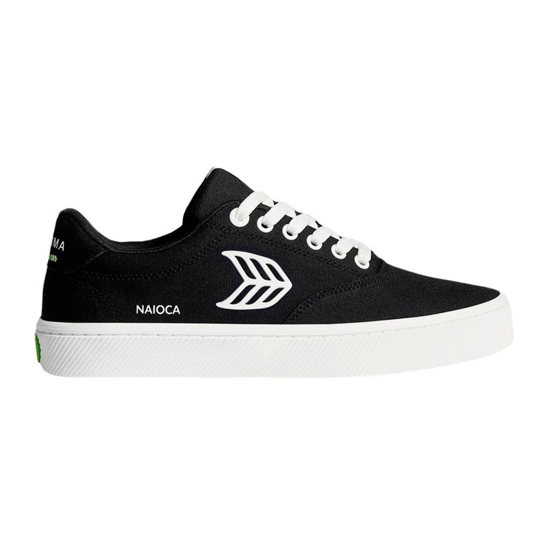 Tênis Naioca Black Off White Canvas Cariuma