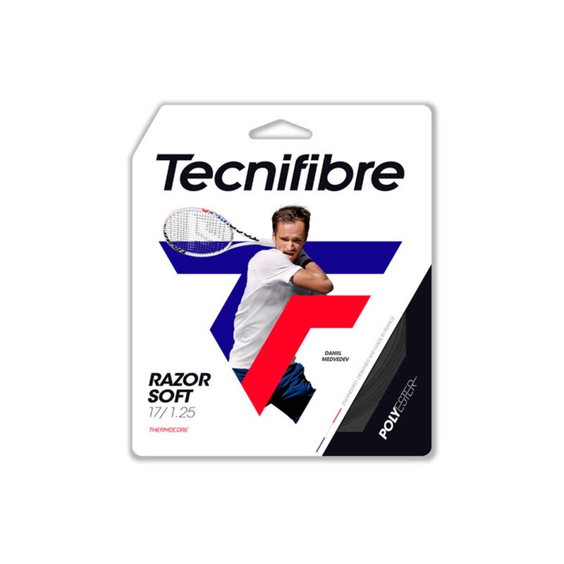 Corda Set Razor Soft 1,25 Branco tecnifibre