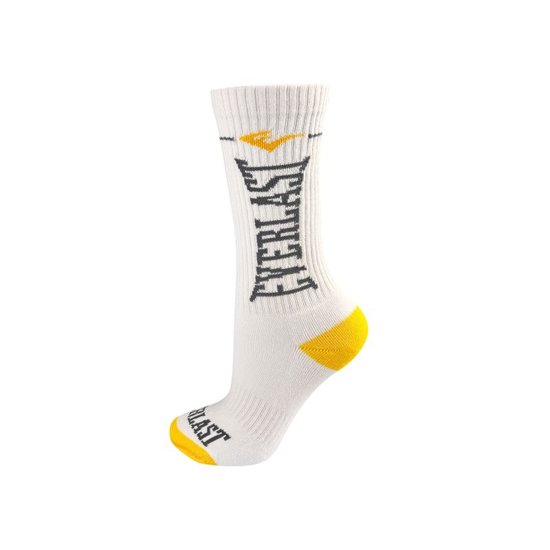 Meia Essencial Daily Branco Everlast
