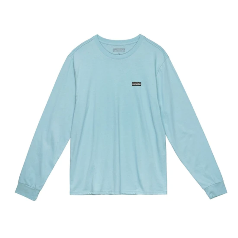 Camiseta Manga Longa Orgânica Azul Claro Florence