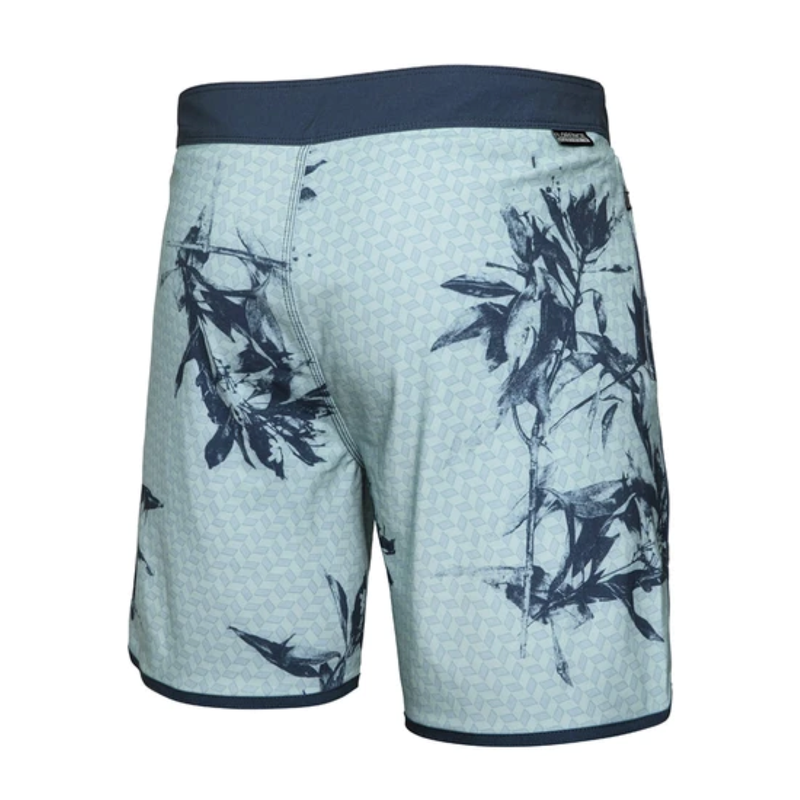 Boardshort Naupaka Azul Steel Florence