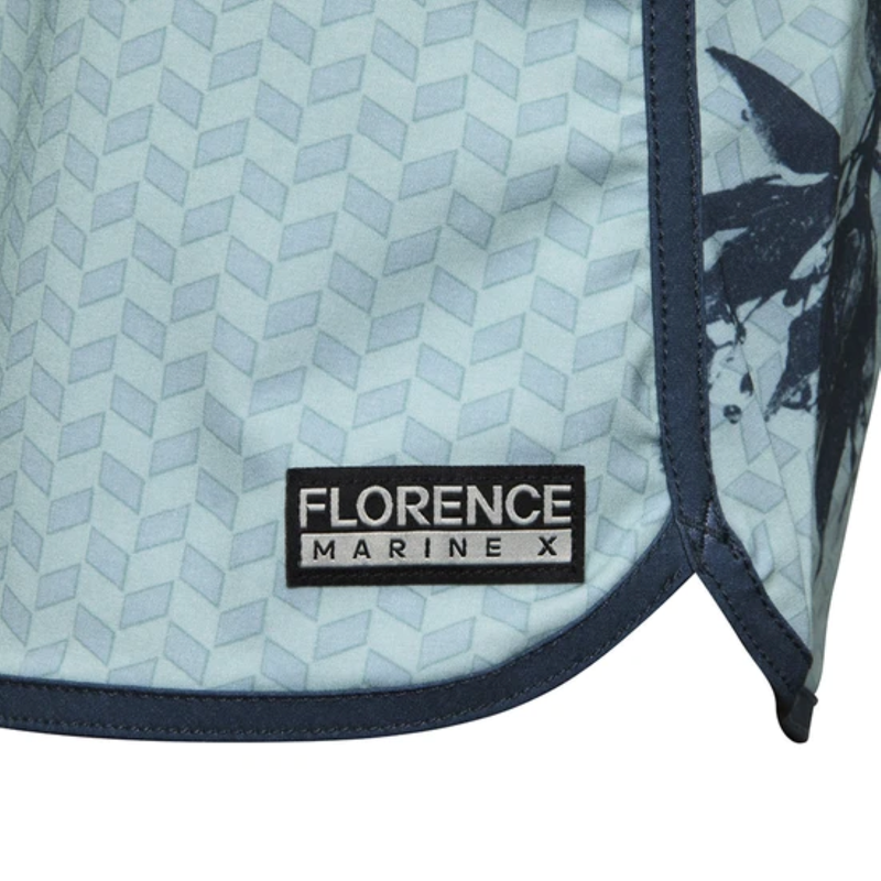Boardshort Naupaka Azul Steel Florence