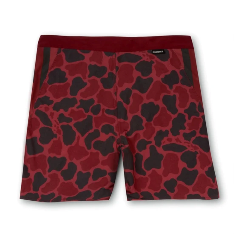 Boardshort F1 Pro Hawaii Camo Bordô Florence