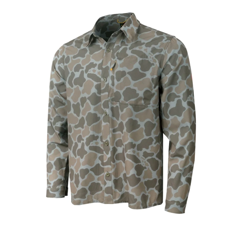 Camisa Manga Longa Airtex Expedition Oliva Camo Florence