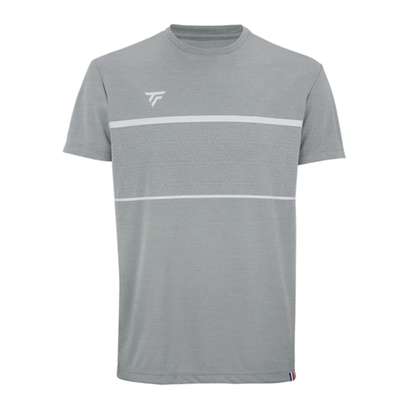 Camisa Manga Curta Team Tech Tee Prata Tecnifibre