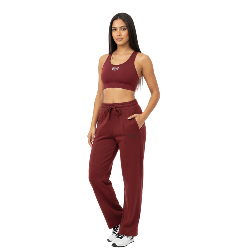 Calça Moletom Blast Vinho Everlast