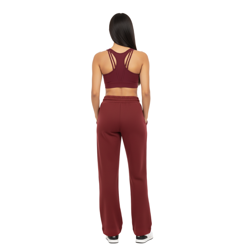 Calça Moletom Blast Vinho Everlast