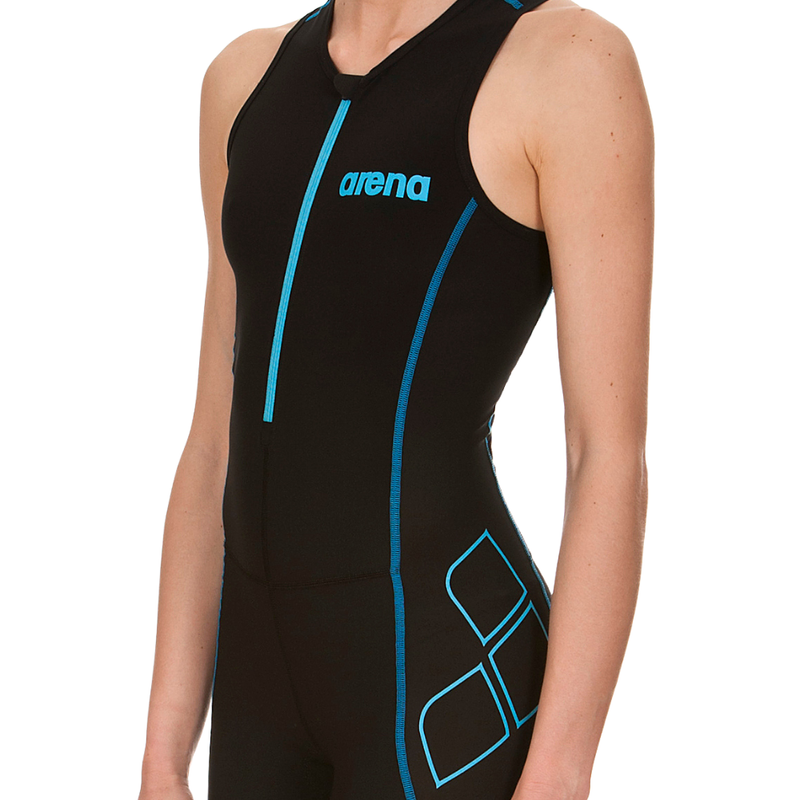 Traje Triatlon Trisuit ST Preto/Azul arena