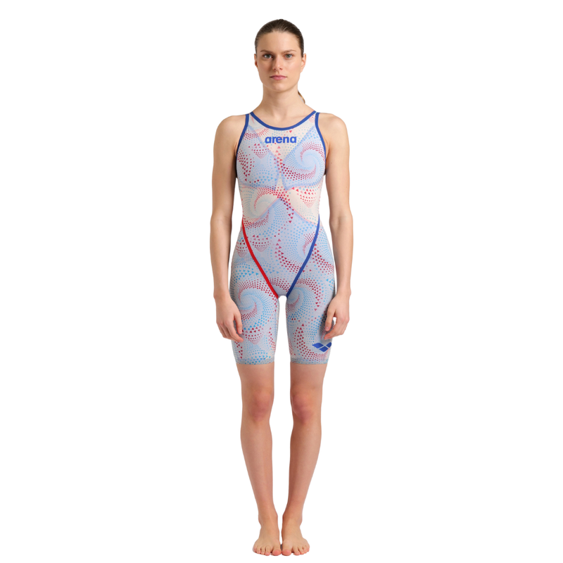 Maiô de Natação Powerskin Carbon Glide Open Back Fireflow arena - Edição Limitada