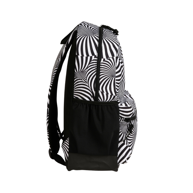 Mochila Team Backpack Allover 30L Preto e Branco arena