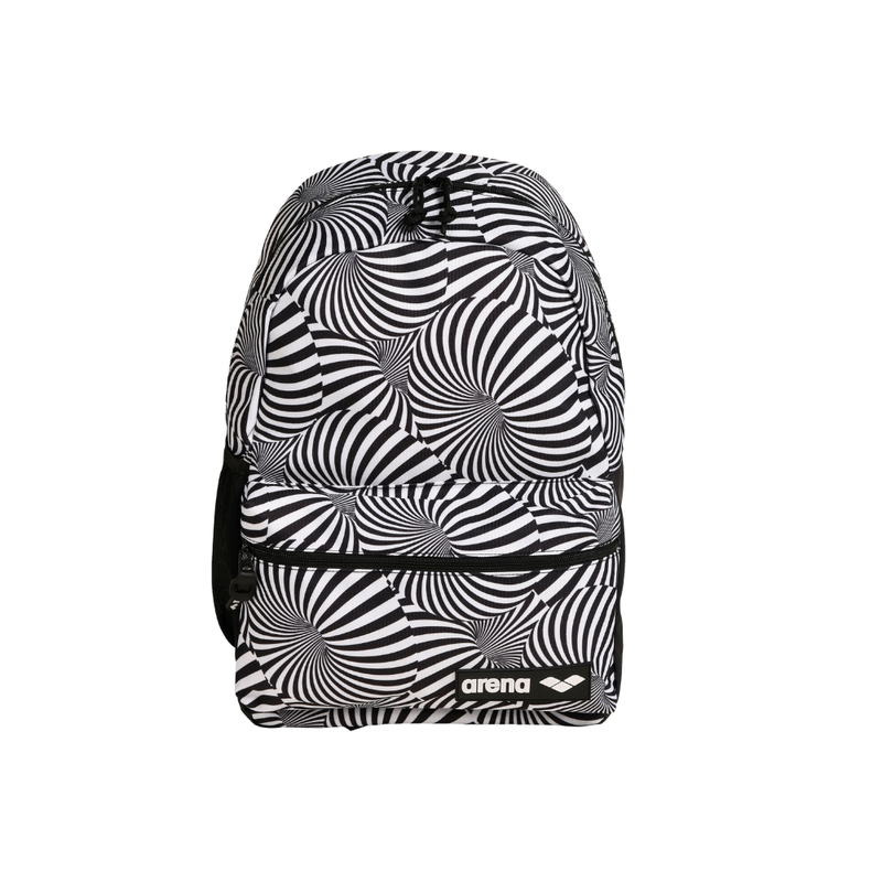 Mochila Team Backpack Allover 30L Preto e Branco arena