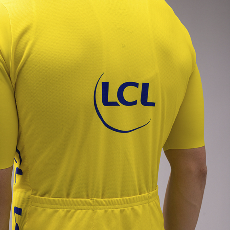 Camisa Ciclismo Masculino Fan Line Tour de France Leader Oficial Amarelo Santini