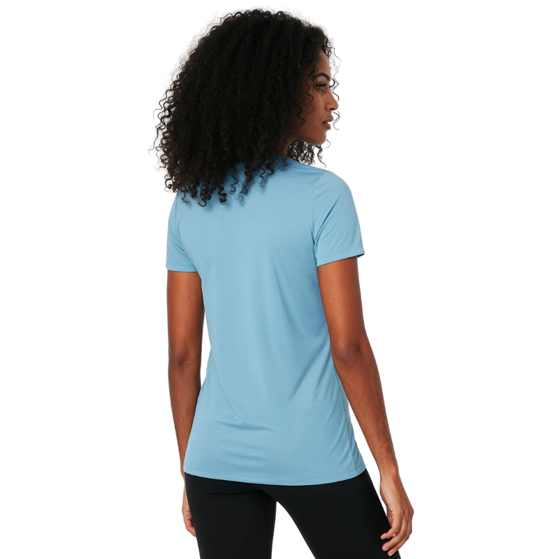 Camiseta Manga Curta Powerloop Azul Celeste Everlast