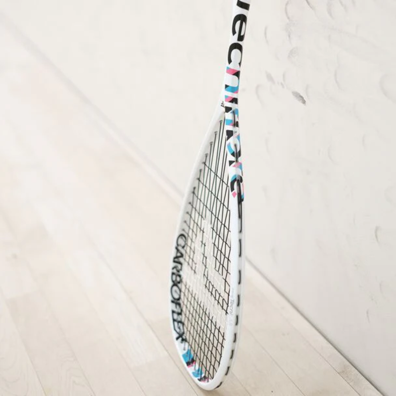 Raquete de Squash Carboflex 125 NS X-Top V2 Branco Tecnifibre