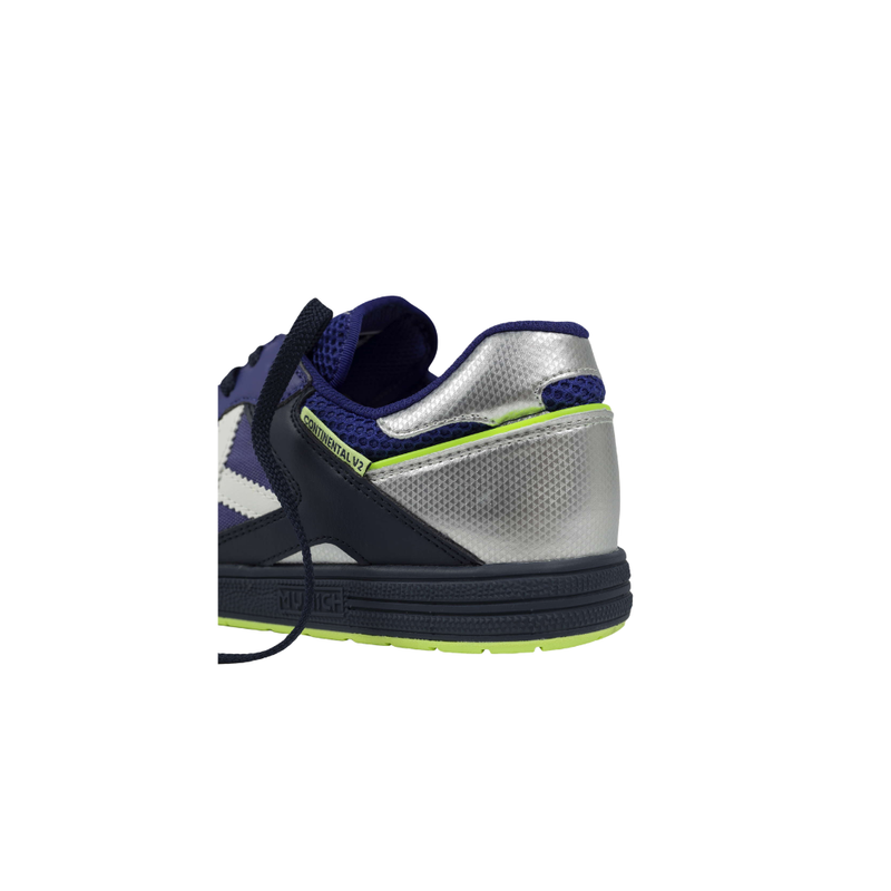 Chuteira Futsal Continental V2 66 Azul Munich