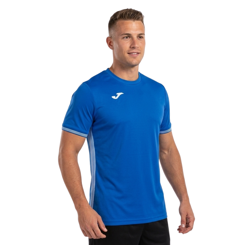 Camiseta Manga Curta Campus III Azul Royal  Joma