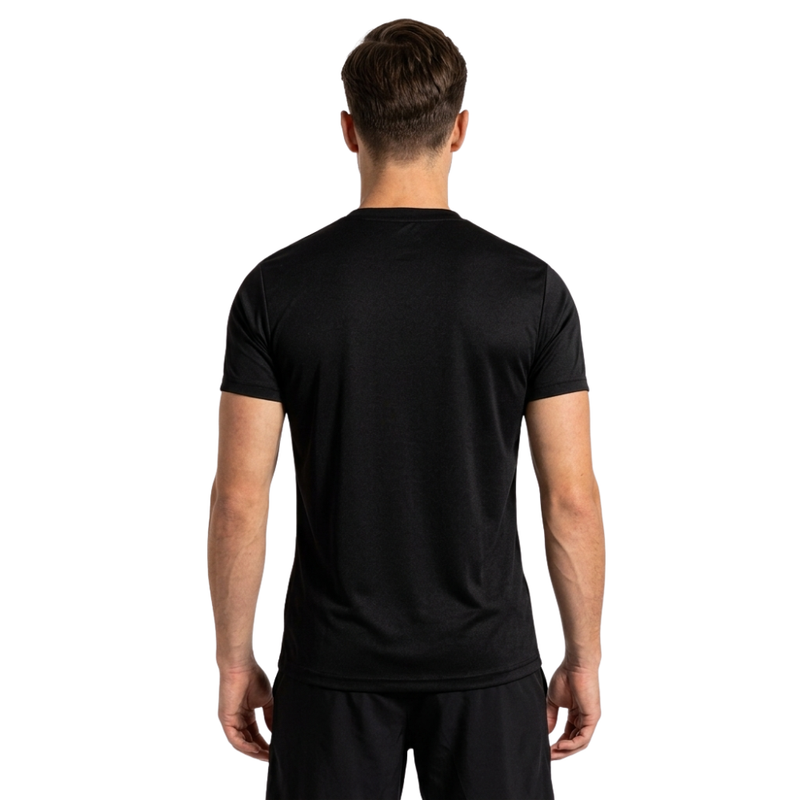 Camiseta Manga Curta Court Short Sleeve Preto Joma