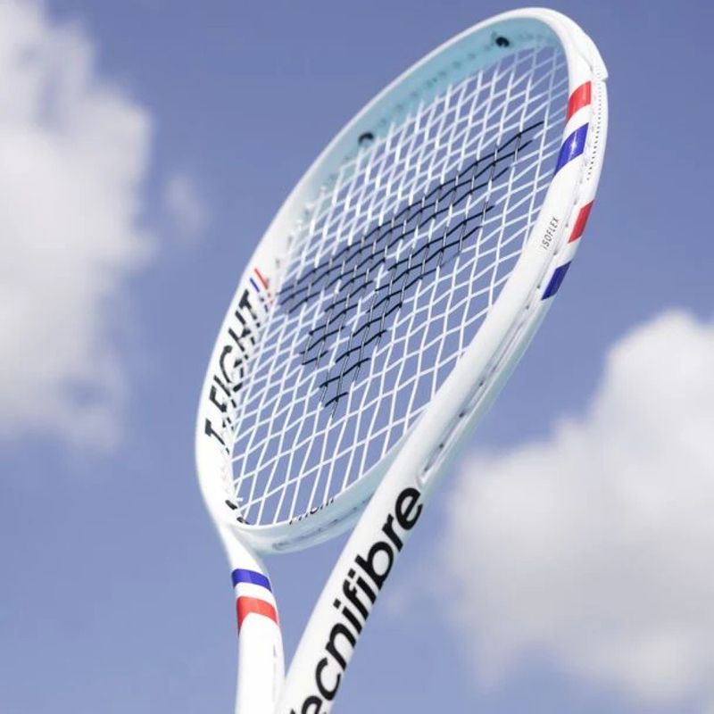 Raquete de Tênis T-Fight V2 300S Isoflex Branco Tecnifibre