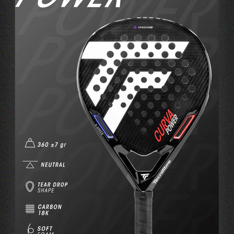 Raquete de Padel Curva Power Tecnifibre