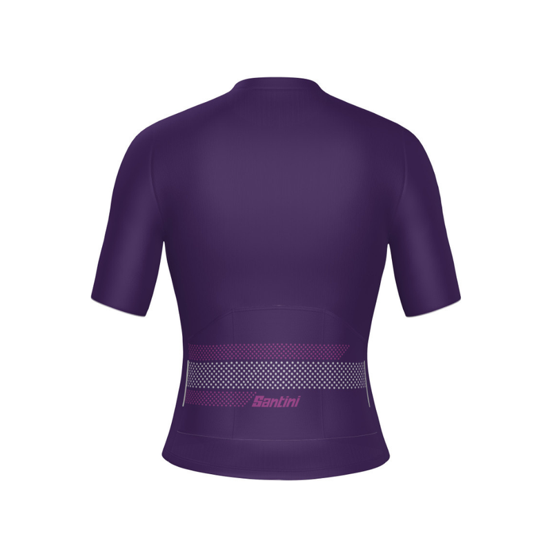 Camisa Ciclismo Feminino Latam Horizon Lilás Santini