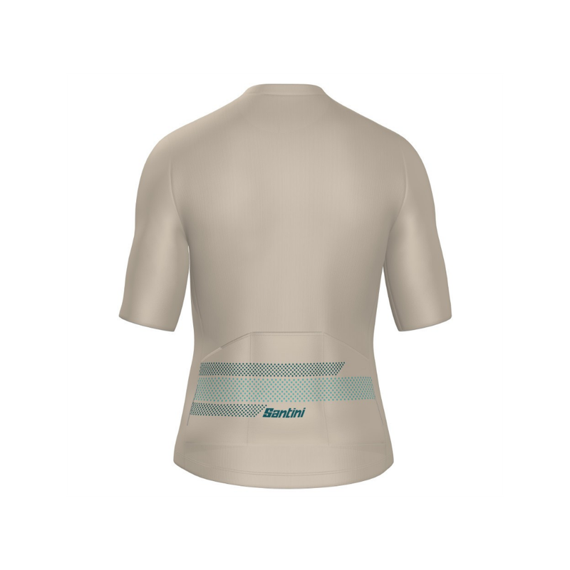 Camisa Ciclismo Masculino Latam Horizon2 Bege Santini