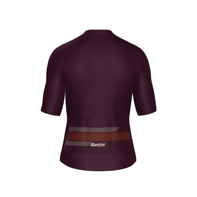 Camisa Ciclismo Masculino Latam Horizon2 Bordô Santini