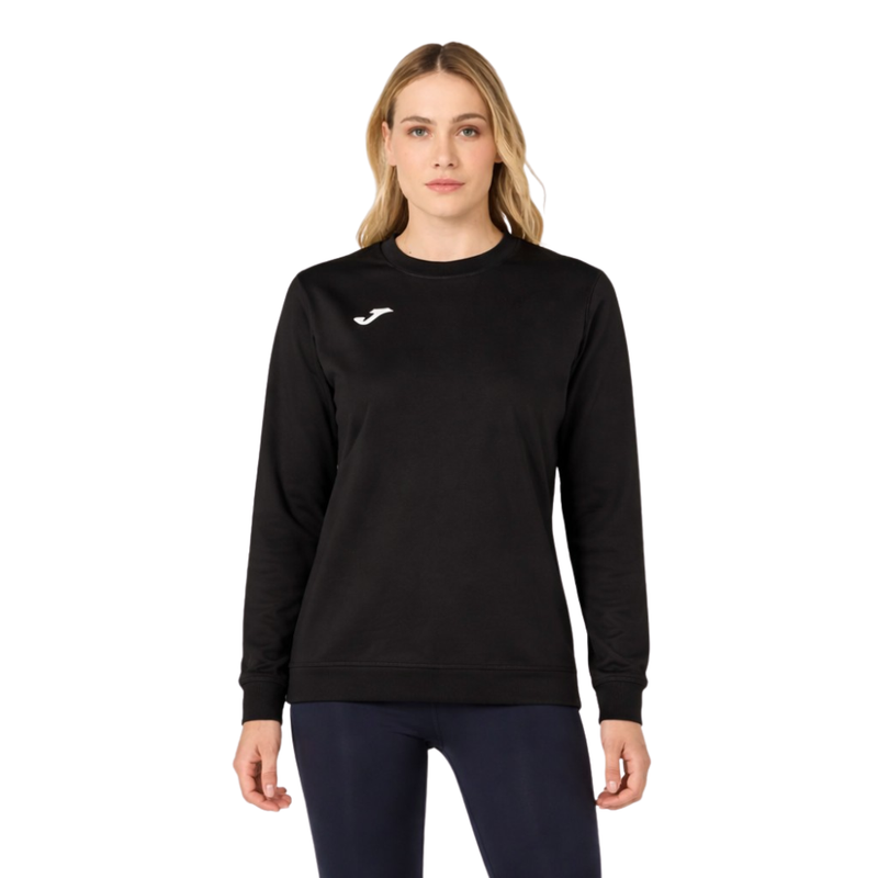 Suéter Break Preto Manga Longa Feminino Joma