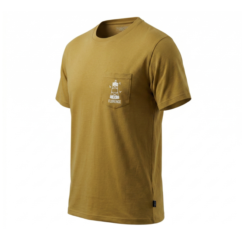 Camiseta Manga Curta Buoy Mostarda Florence